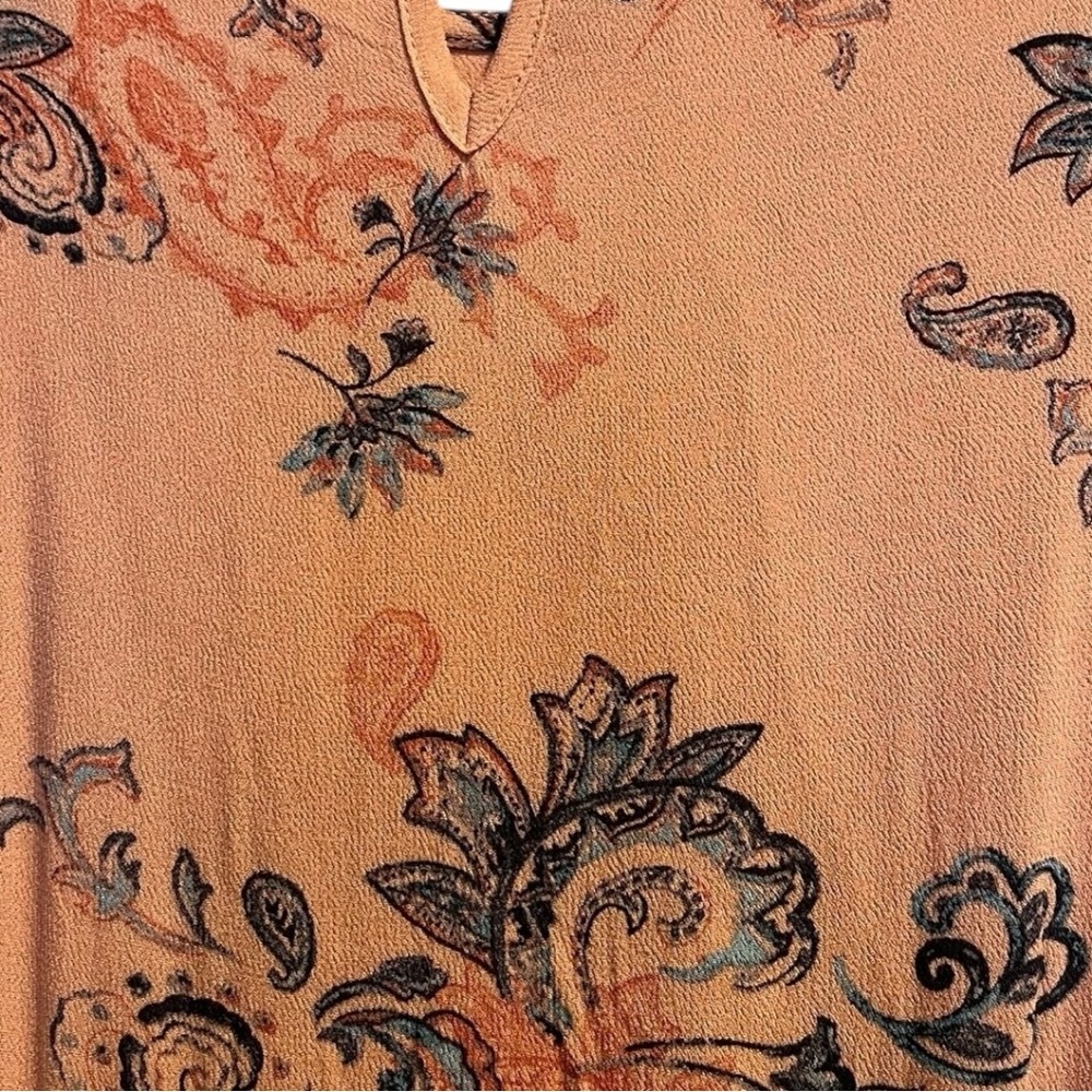 Torrid Peach Floral Dress - Picture 7 of 8